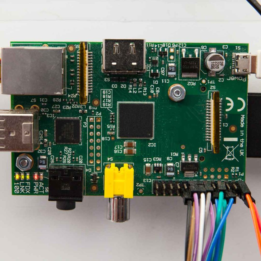 A Raspberry Pi board, a prime example of a prototype board, highlighting its crucial role in transforming product development concepts into reality.